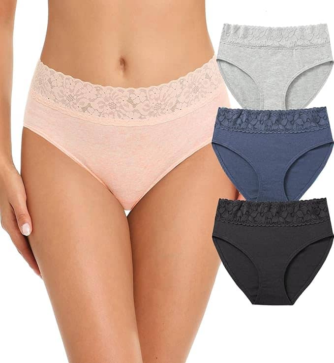 Bebron Pack of 4 Cotton Hipster For Women ( Multicolor3 )