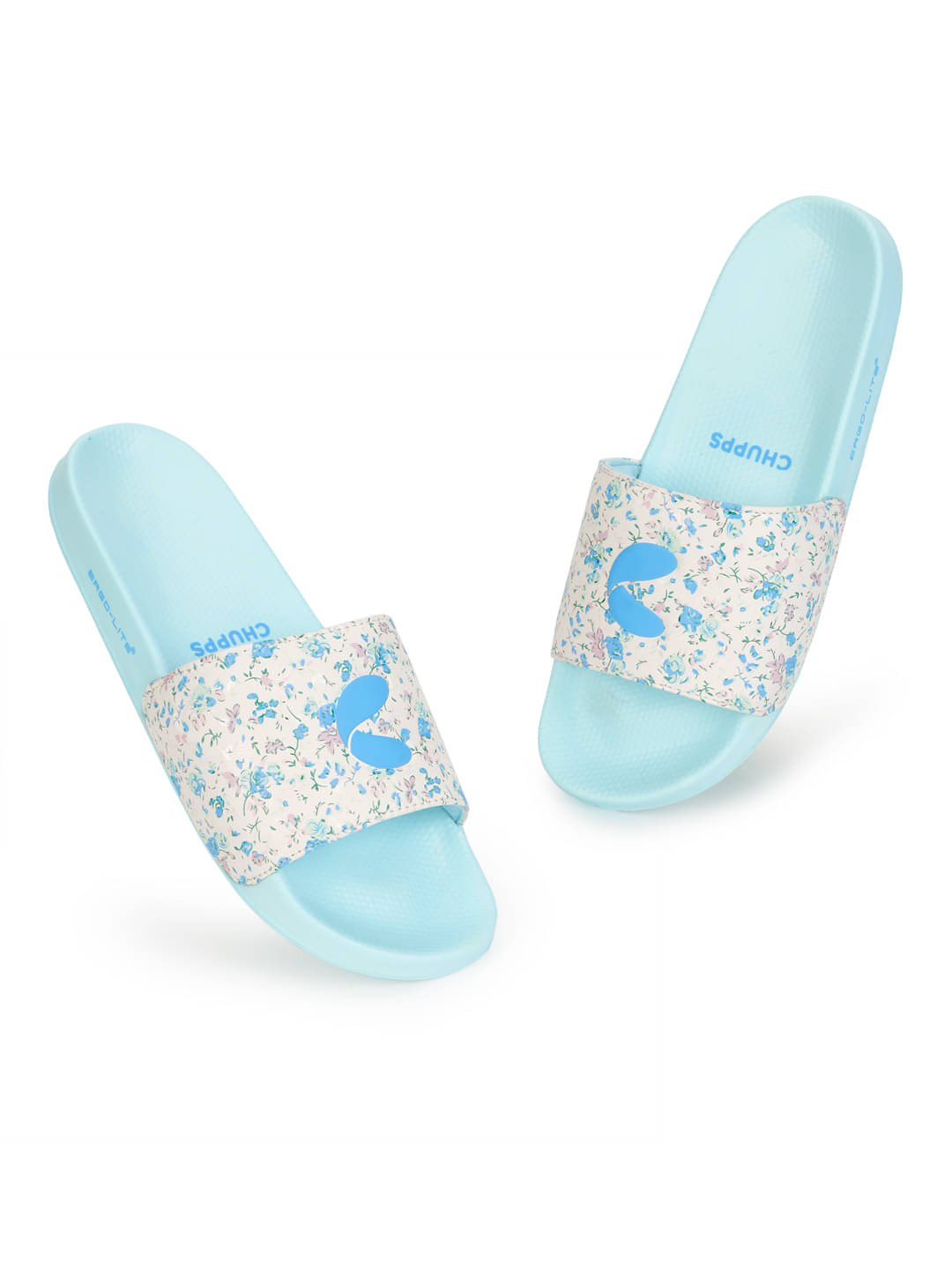     			CHUPPS White Women's Slide Flip Flop