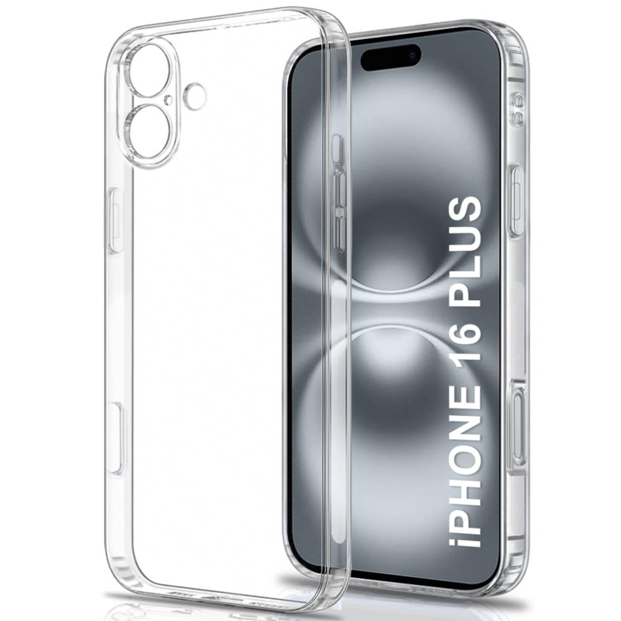     			Case Vault Covers Silicon Soft cases Compatible For Silicon Apple iPhone 16 plus ( )