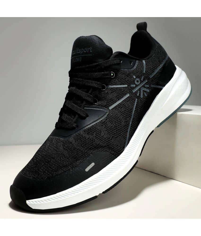 Cult Flomo Black Men's Sports Running Shoes - Sports Shoes | Buy online on ZillyBuy