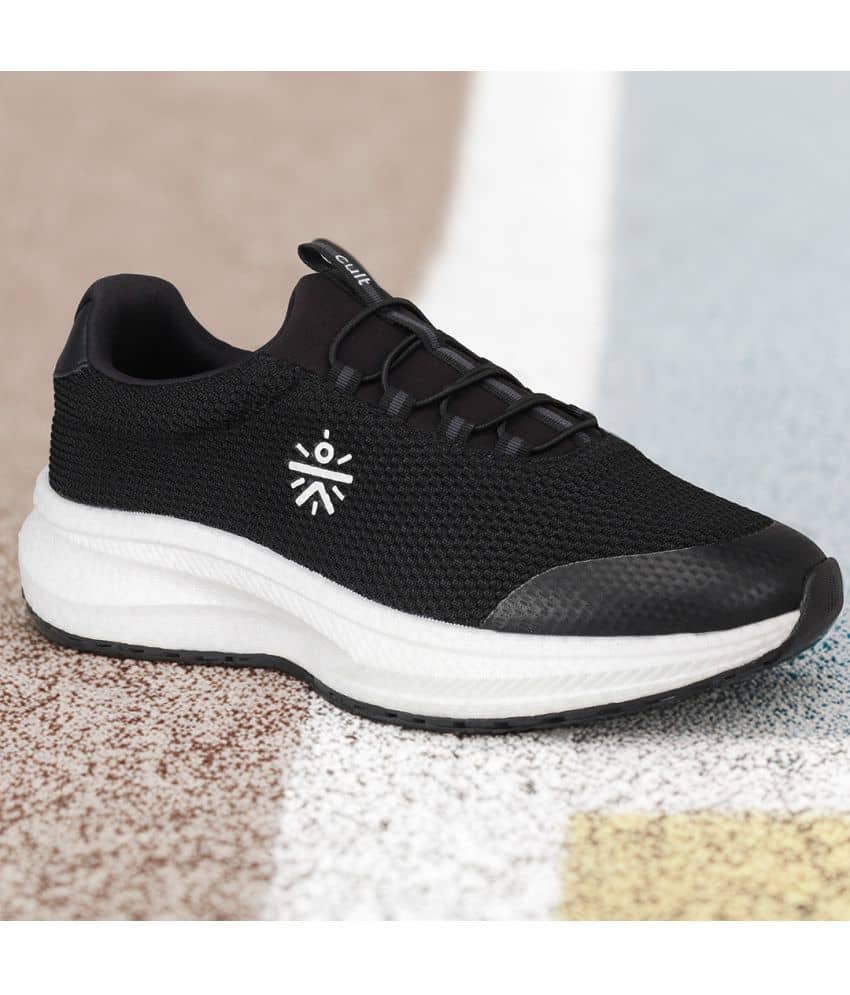 Cult GlideWalk Black Men's Sports Running Shoes - Sports Shoes | Buy online on ZillyBuy