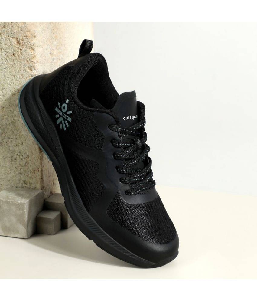     			Cult Speedster Black Men's Sports Running Shoes