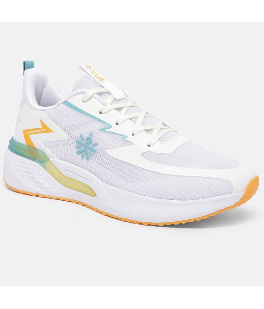Cult StepSync White Men's Sports Running Shoes - Sports Shoes | Buy online on ZillyBuy
