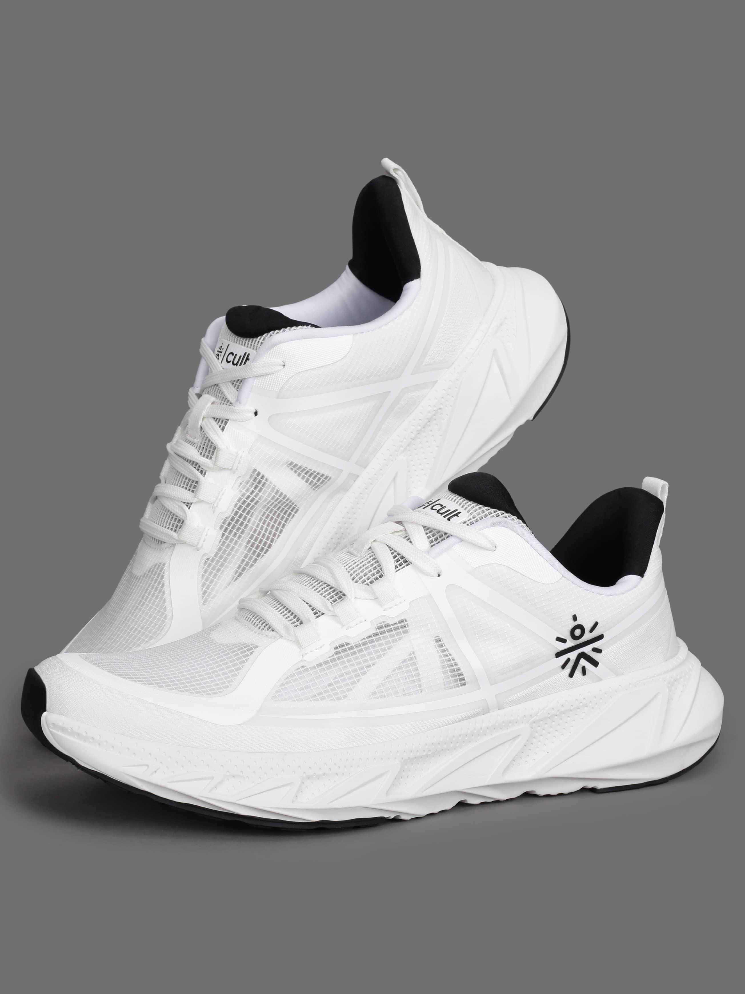 Cult Traverse Off White Men's Sports Running Shoes - Sports Shoes | Buy online on ZillyBuy
