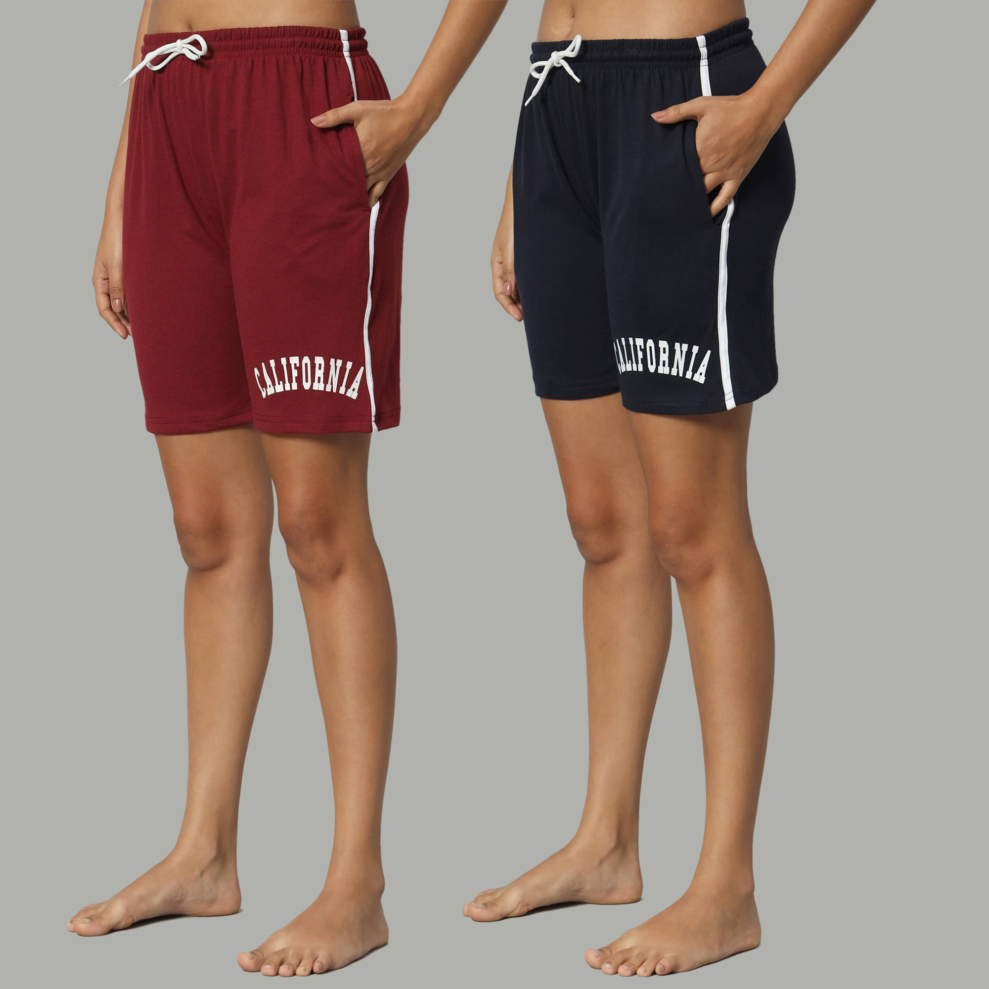     			DUCOHIVE Cotton Blend Bermuda - Multicolor 4 Pack of 2