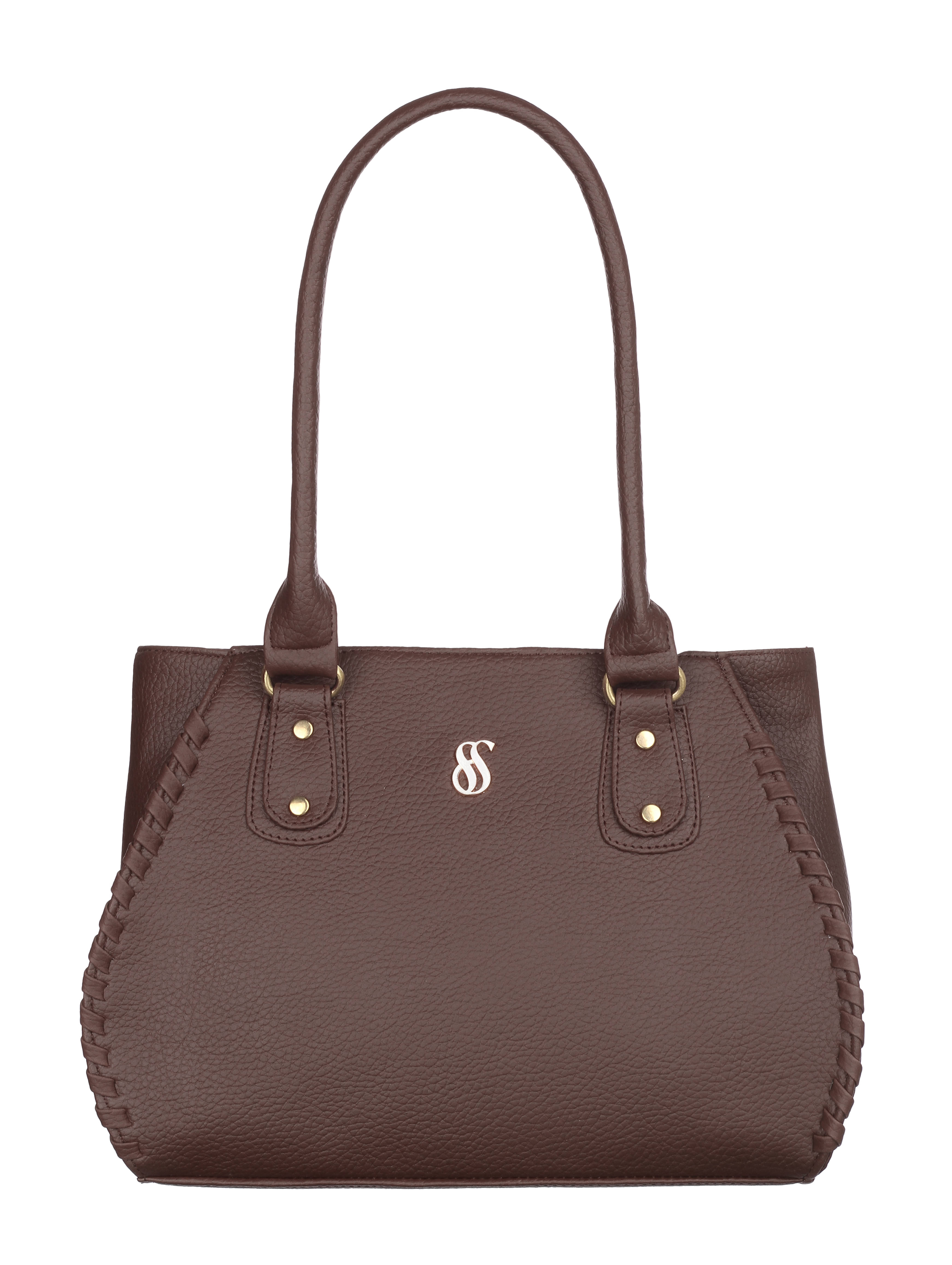     			Fostelo Shoulder Bag PU Set of 1 ( Brown )