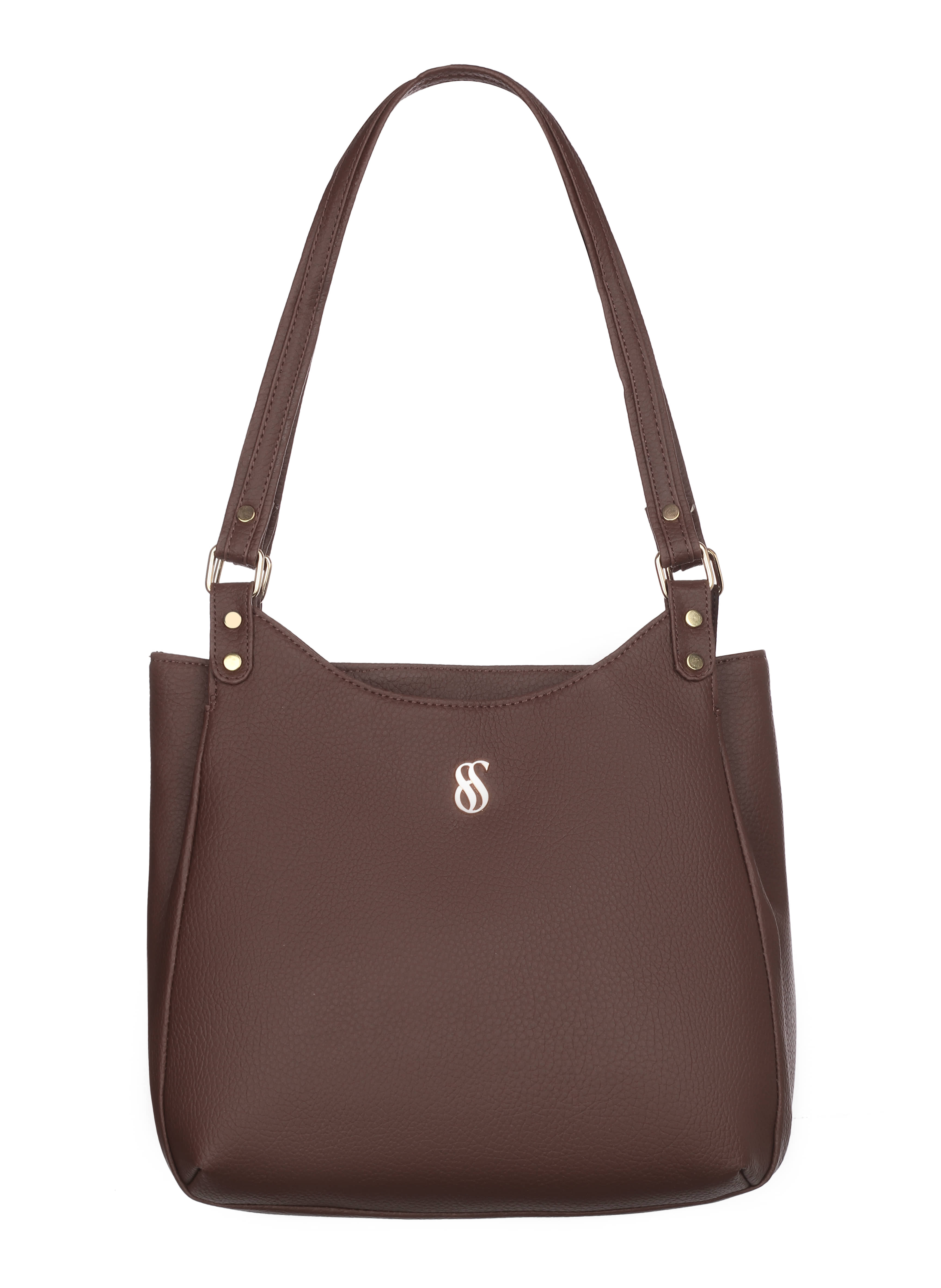 Fostelo Shoulder Bag PU Set of 1 ( Grey ) - Handbags | Buy online on ZillyBuy