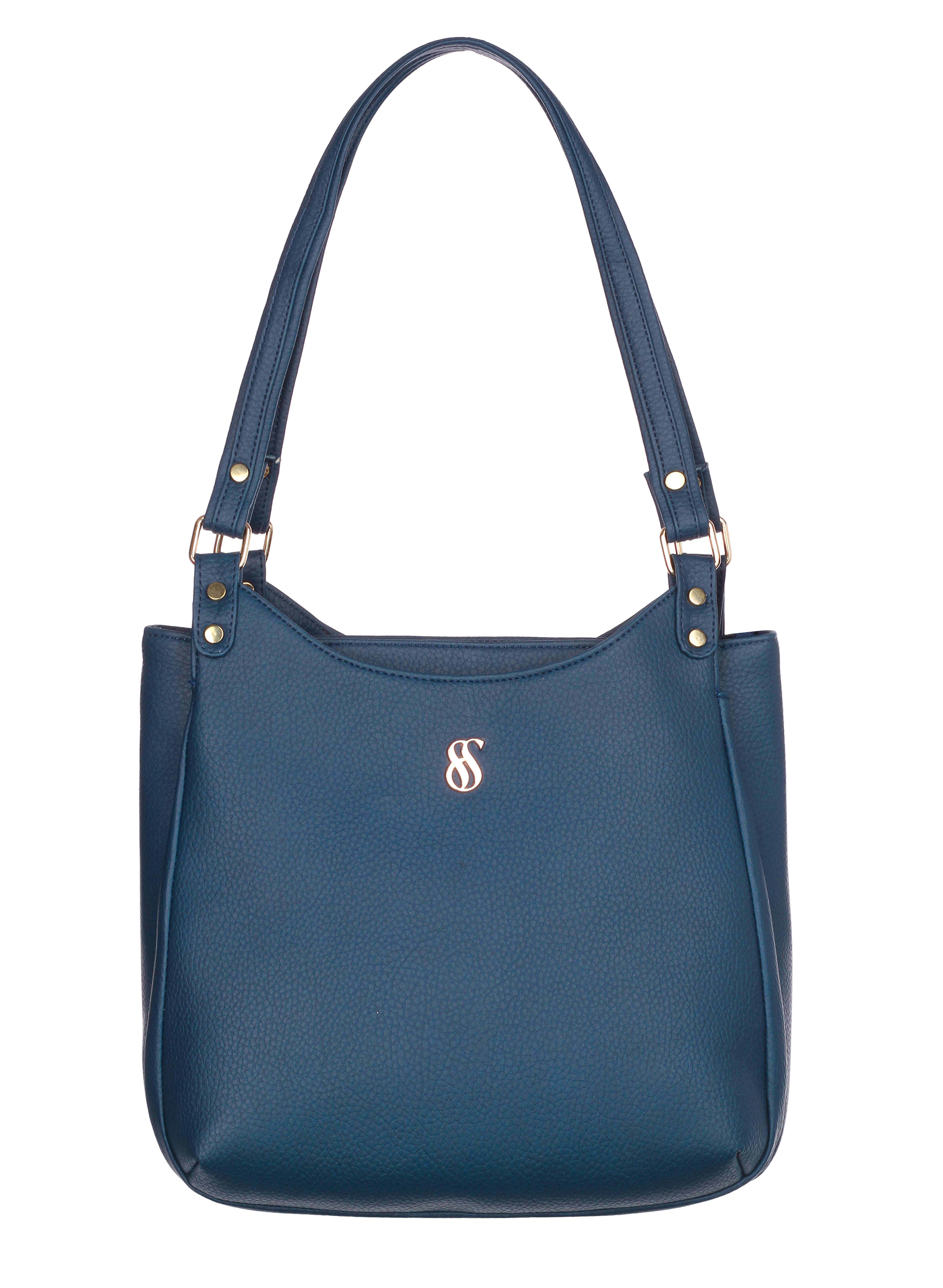     			Fostelo Shoulder Bag PU Set of 1 ( Blue )