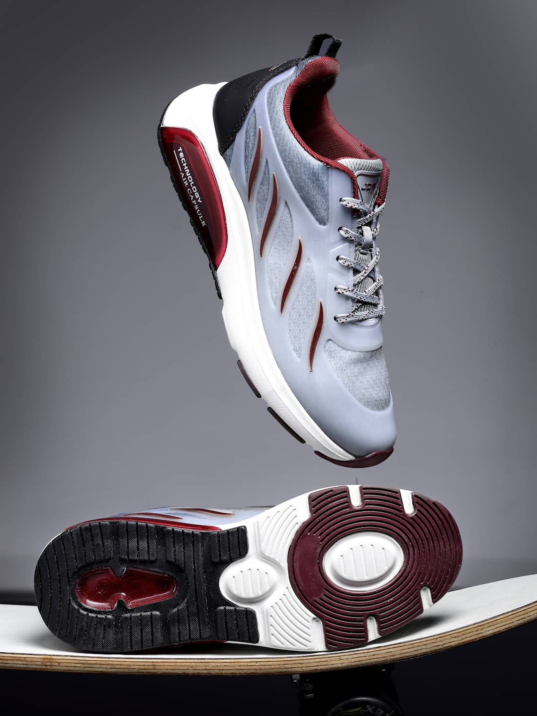     			JQR GALAXY RACER Gray Men's Sports Running Shoes