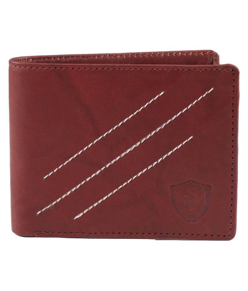 Keviv Leather Solid Men's Two Fold Wallet With 5 Slots For Card ( Red , Pack of 1 ) Keviv Leather Solid Men's Two Fold Wallet With 5 Slots For Card ( Red , Pack of 1 )