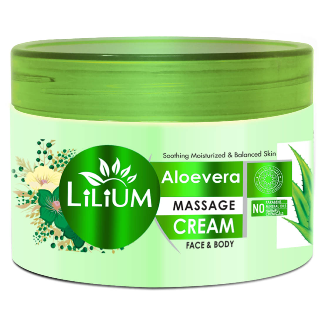     			Lilium Moisturizer Normal Skin Aloe Vera ( 250 gm )