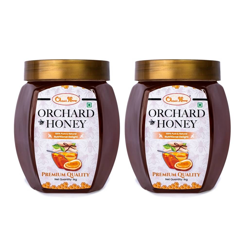 Orchard Honey Forest Honey Premium Pure Honey 1 kg Pack of 2 Orchard Honey Forest Honey Premium Pure Honey 1 kg Pack of 2