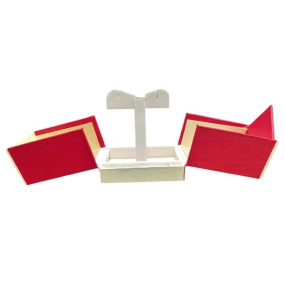     			RinGold Premium Quality Earring Jhumka Box | 10CM X11.5CM X6CM | Earring Storage Box | Magnetic Closure Box | Vanity Box
