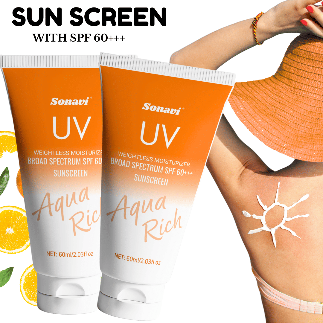Sonavi SPF 60 Indoor Tanning Sunscreen Lotion For All Skin Type ( Pack of 2 ) Sonavi SPF 60 Indoor Tanning Sunscreen Lotion For All Skin Type ( Pack of 2 )