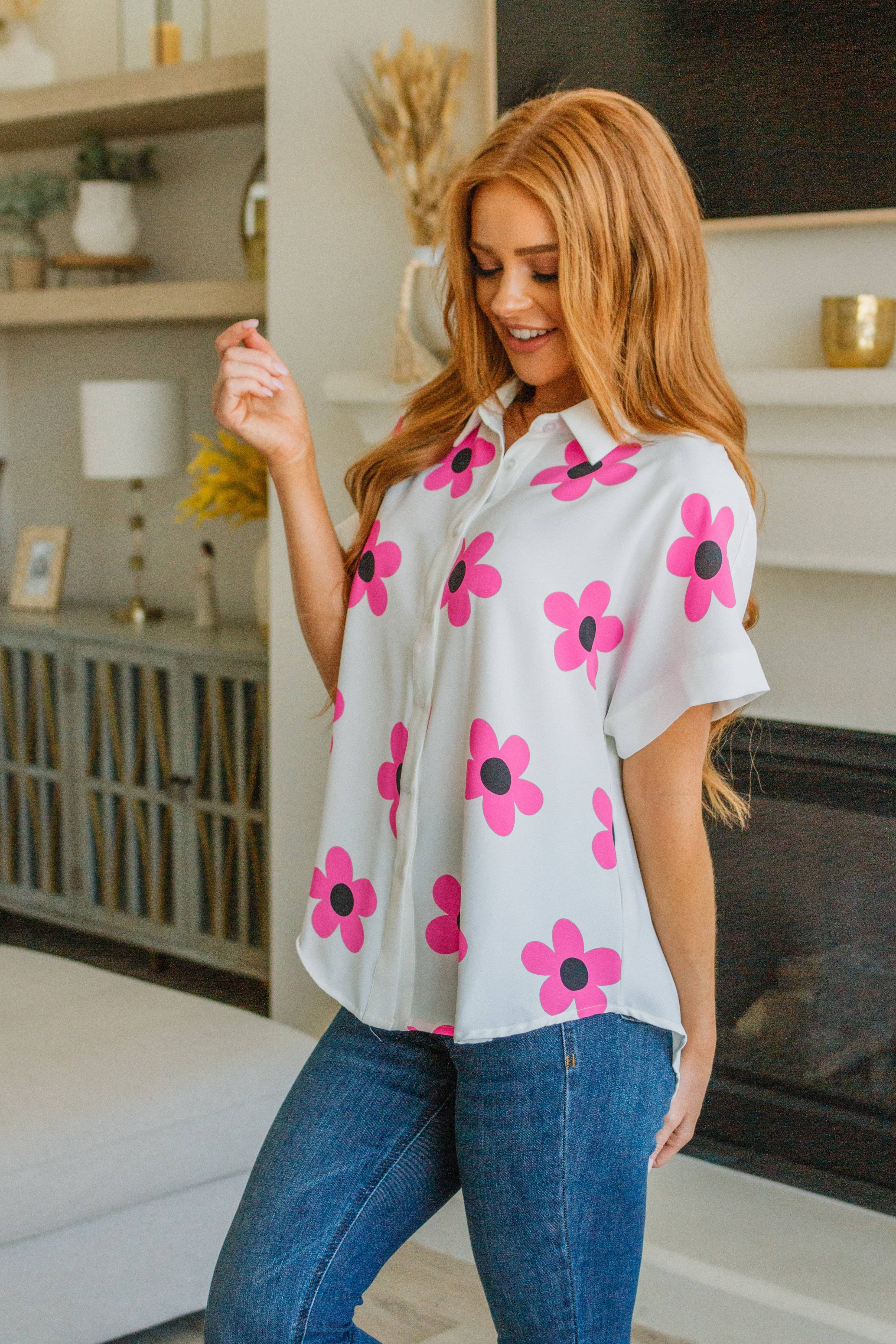 gufrina Women Printed Polyester Shirt ( White )     			gufrina Women Printed Polyester Shirt ( White )
