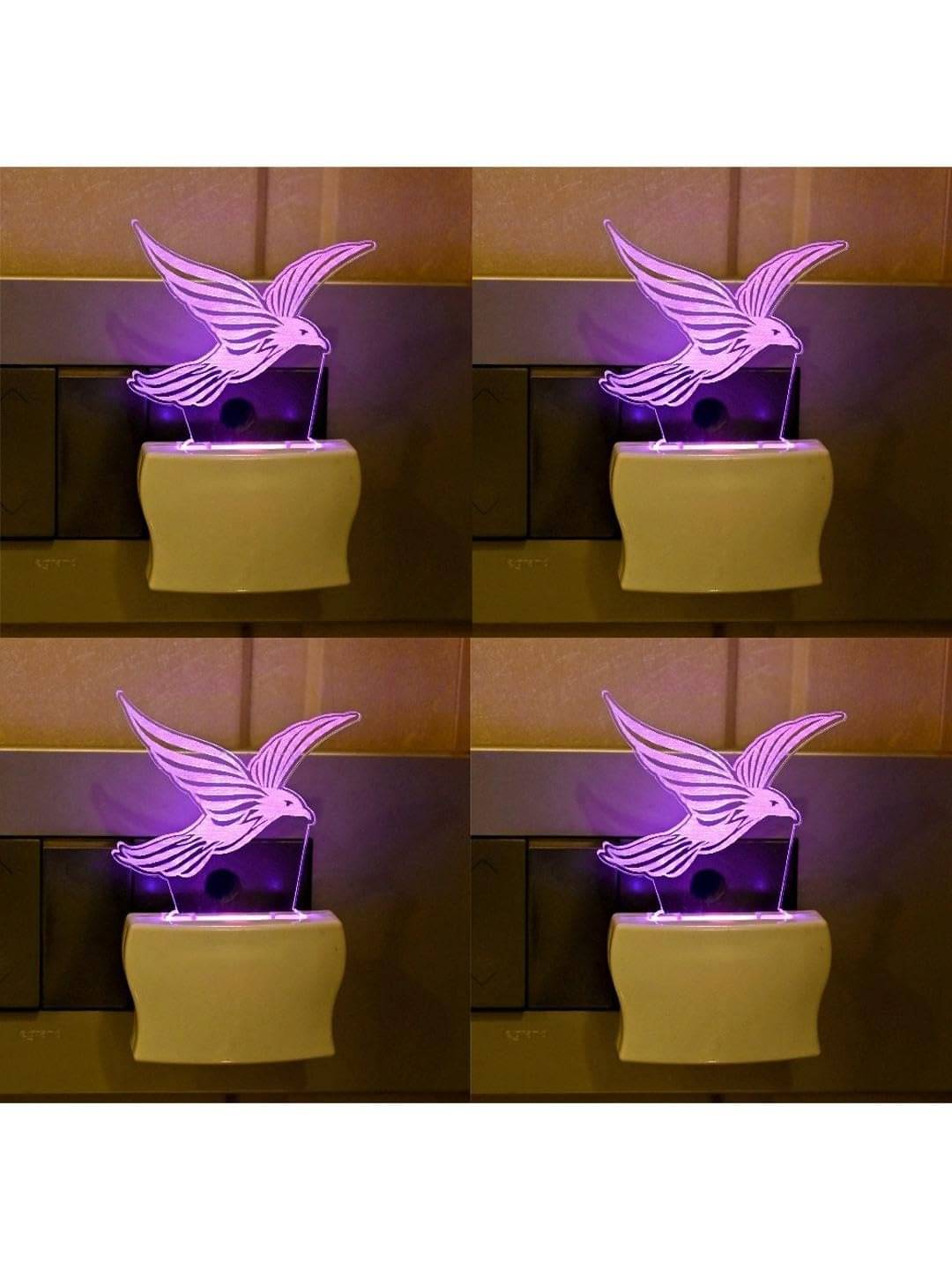 1st Time Multicolor Night Lamp ( Pack of 4 ) 1st Time Multicolor Night Lamp ( Pack of 4 )