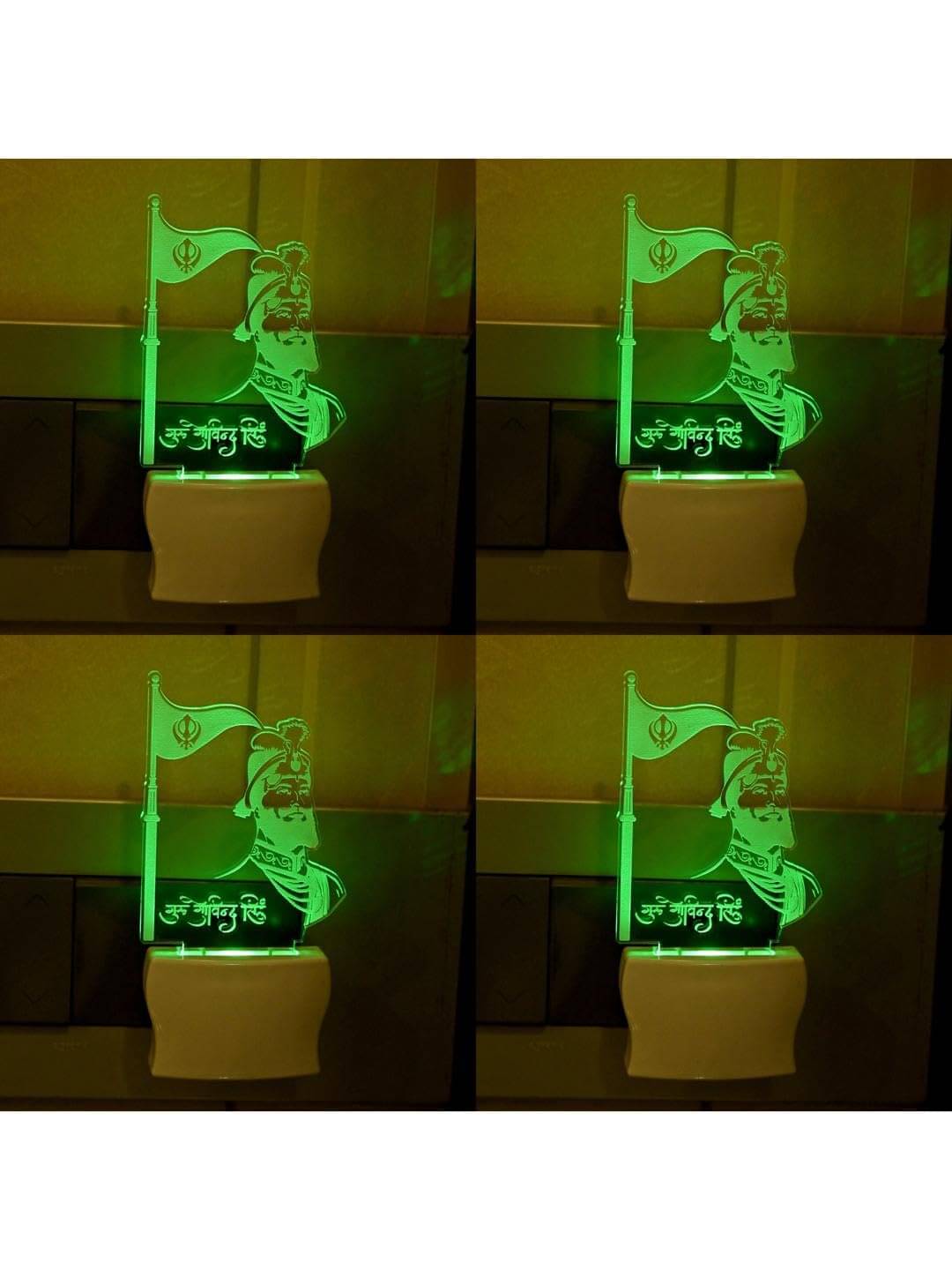 1st Time Multicolor Night Lamp ( Pack of 4 ) 1st Time Multicolor Night Lamp ( Pack of 4 )