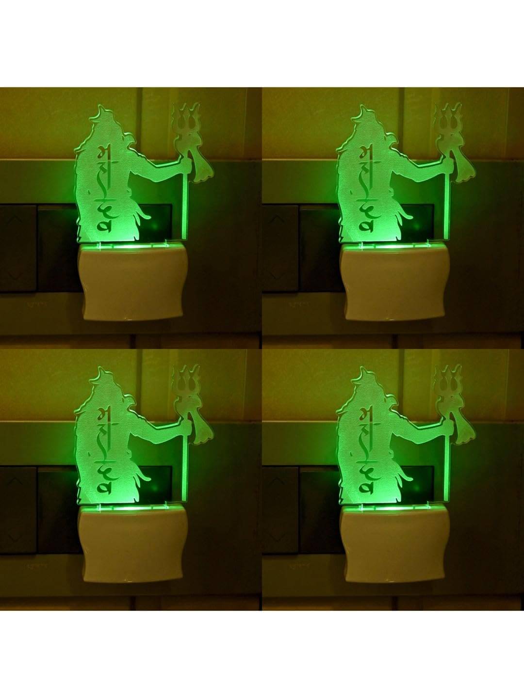 1st Time Multicolor Night Lamp ( Pack of 4 ) 1st Time Multicolor Night Lamp ( Pack of 4 )