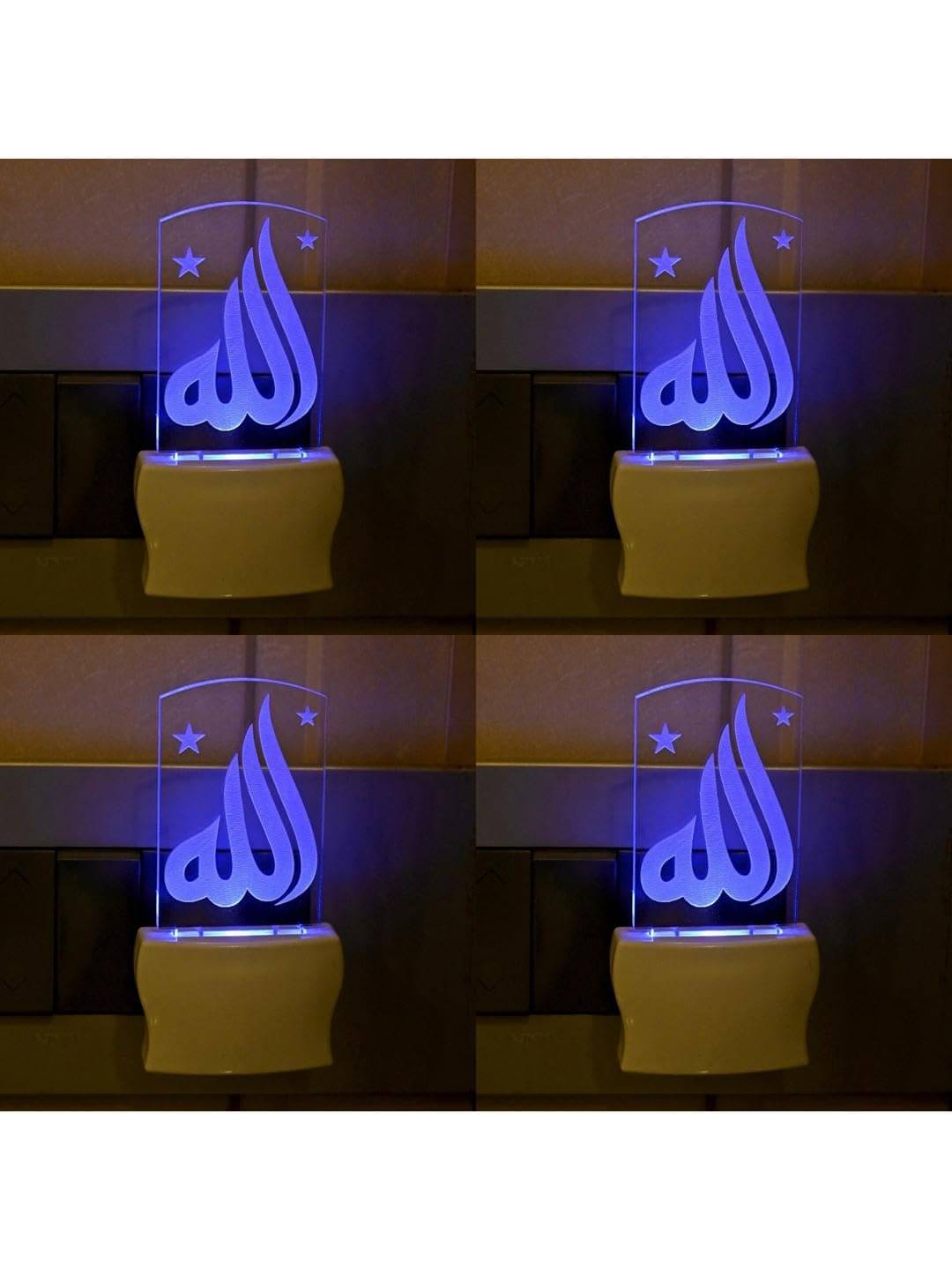 1st Time Multicolor Night Lamp ( Pack of 4 ) 1st Time Multicolor Night Lamp ( Pack of 4 )