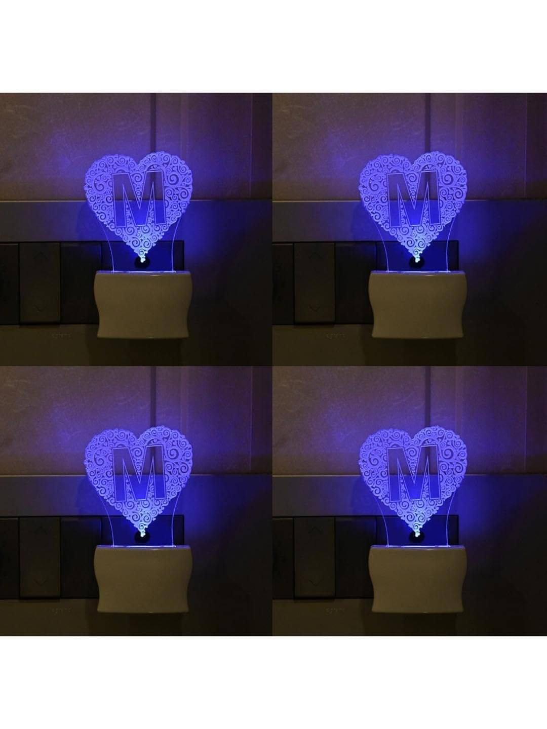 1st Time Multicolor Night Lamp ( Pack of 4 ) 1st Time Multicolor Night Lamp ( Pack of 4 )