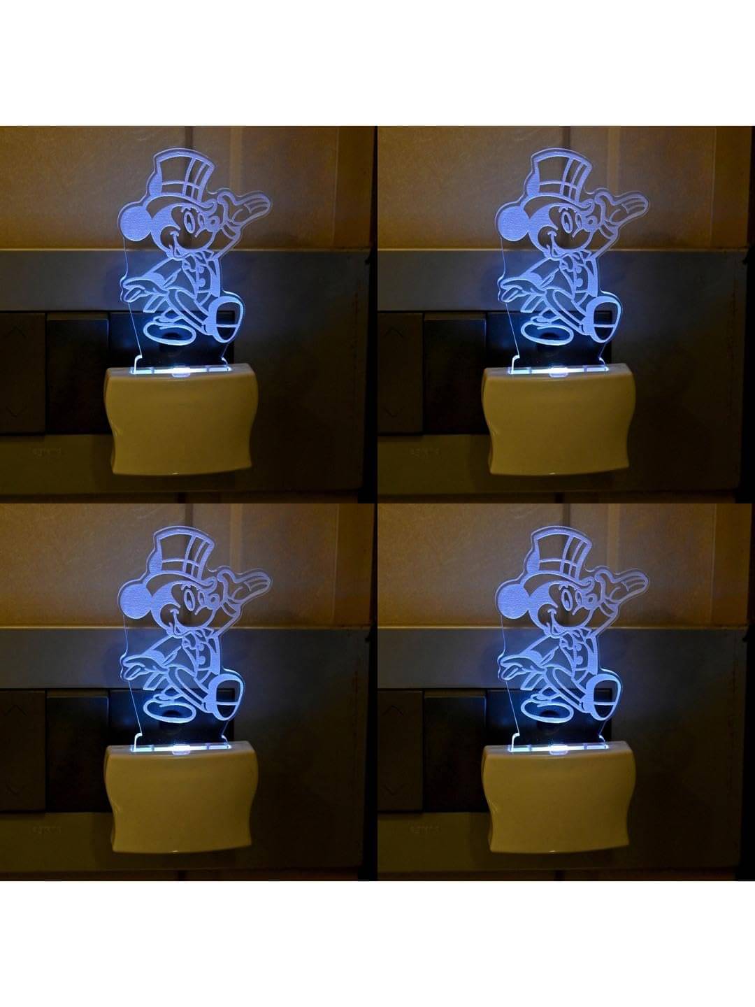 1st Time Multicolor Night Lamp ( Pack of 4 ) 1st Time Multicolor Night Lamp ( Pack of 4 )