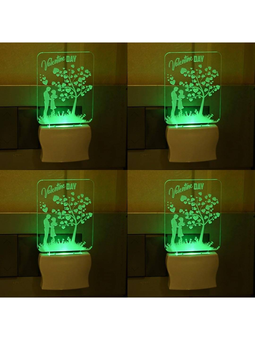 1st Time Multicolor Night Lamp ( Pack of 4 ) 1st Time Multicolor Night Lamp ( Pack of 4 )