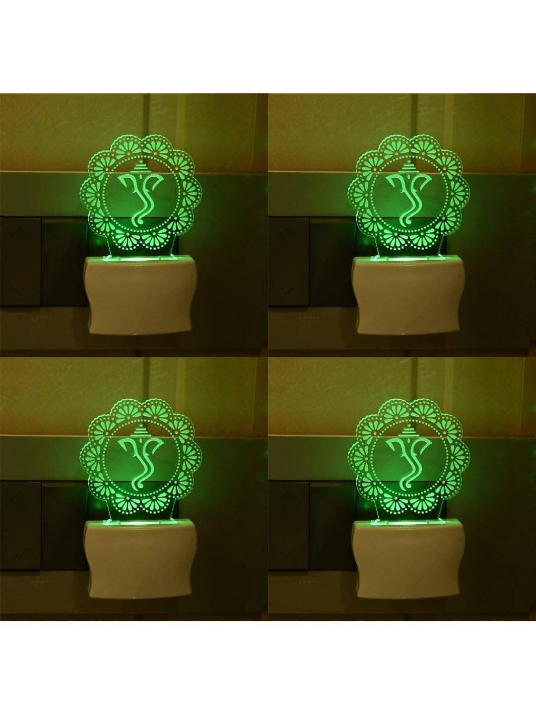 1st Time Multicolor Night Lamp ( Pack of 4 ) 1st Time Multicolor Night Lamp ( Pack of 4 )