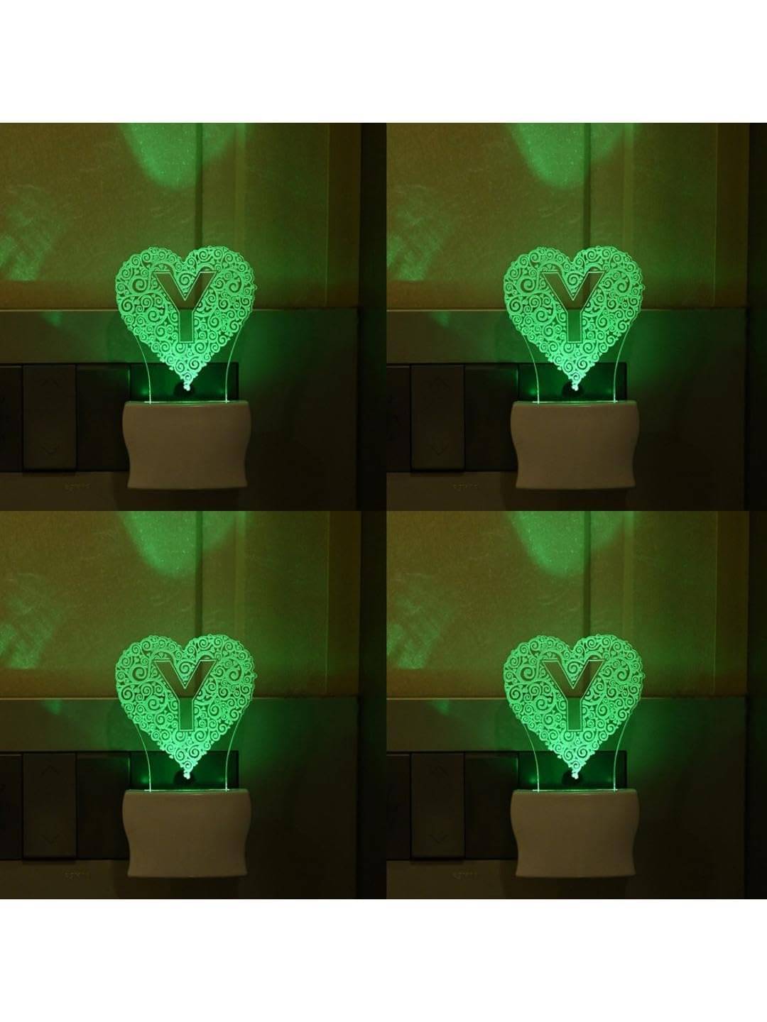     			1st Time Multicolor Night Lamp ( Pack of 4 )