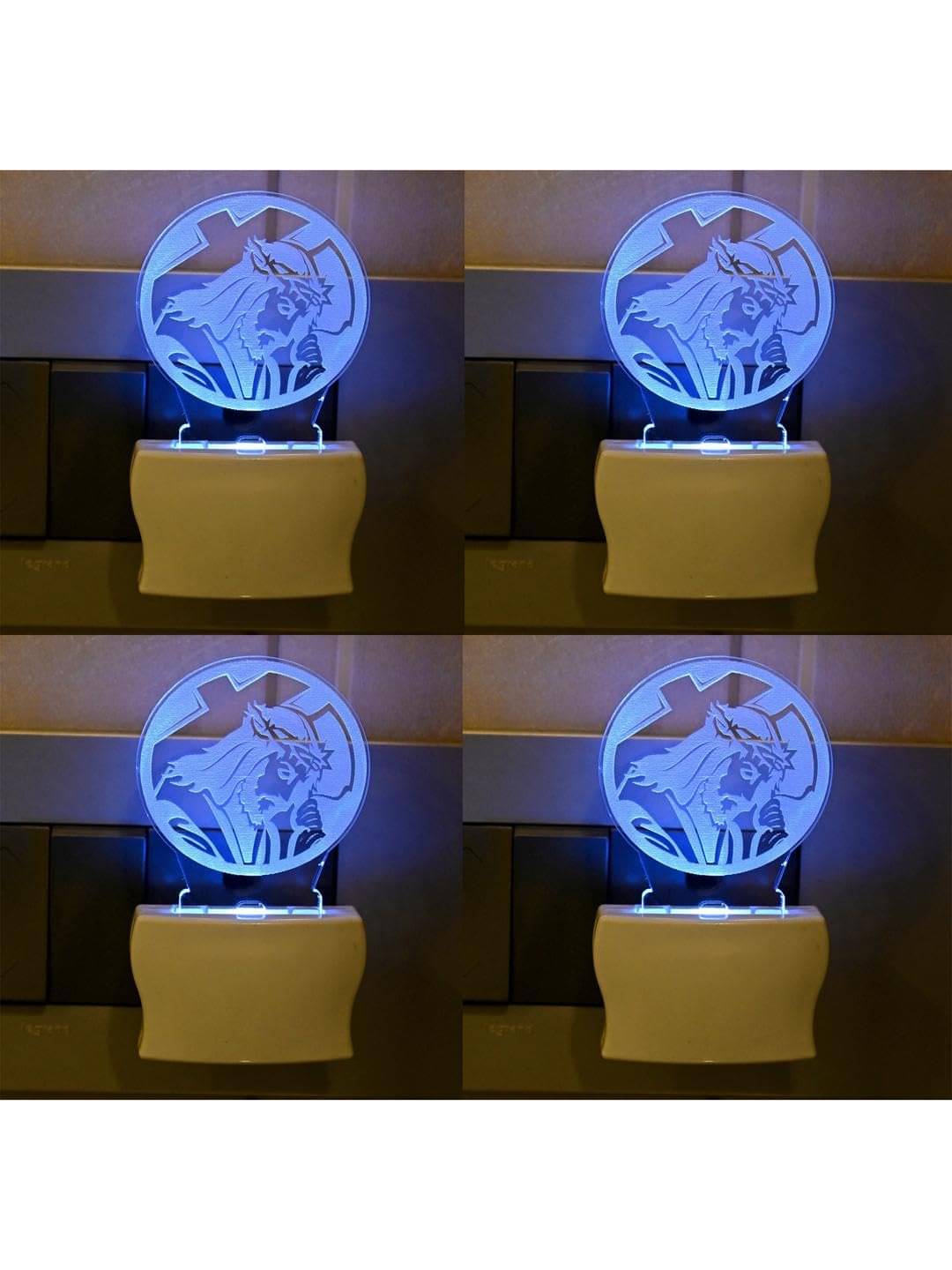 1st Time Multicolor Night Lamp ( Pack of 4 ) 1st Time Multicolor Night Lamp ( Pack of 4 )