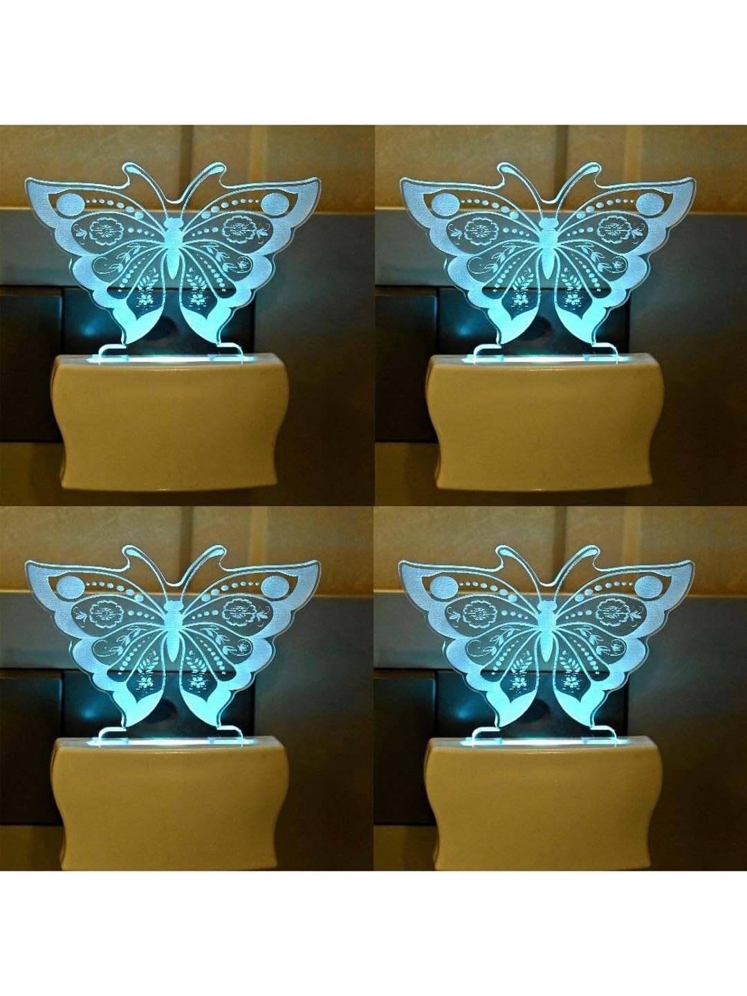 1st Time Multicolor Night Lamp ( Pack of 4 ) 1st Time Multicolor Night Lamp ( Pack of 4 )