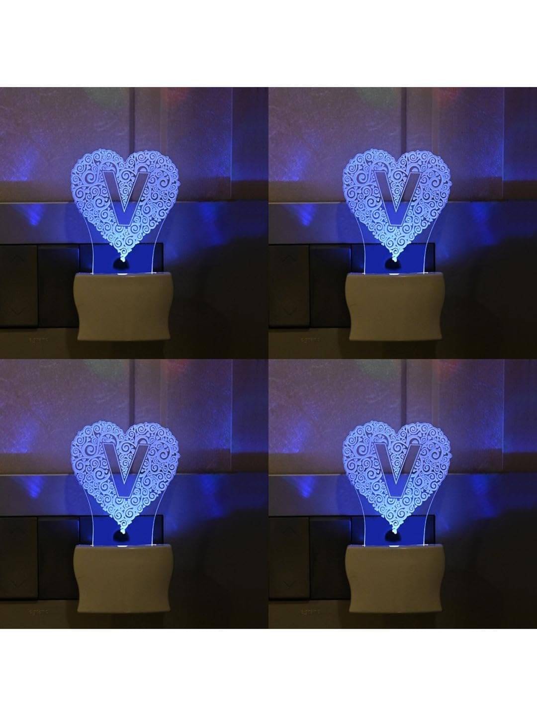 1st Time Multicolor Night Lamp ( Pack of 4 ) 1st Time Multicolor Night Lamp ( Pack of 4 )