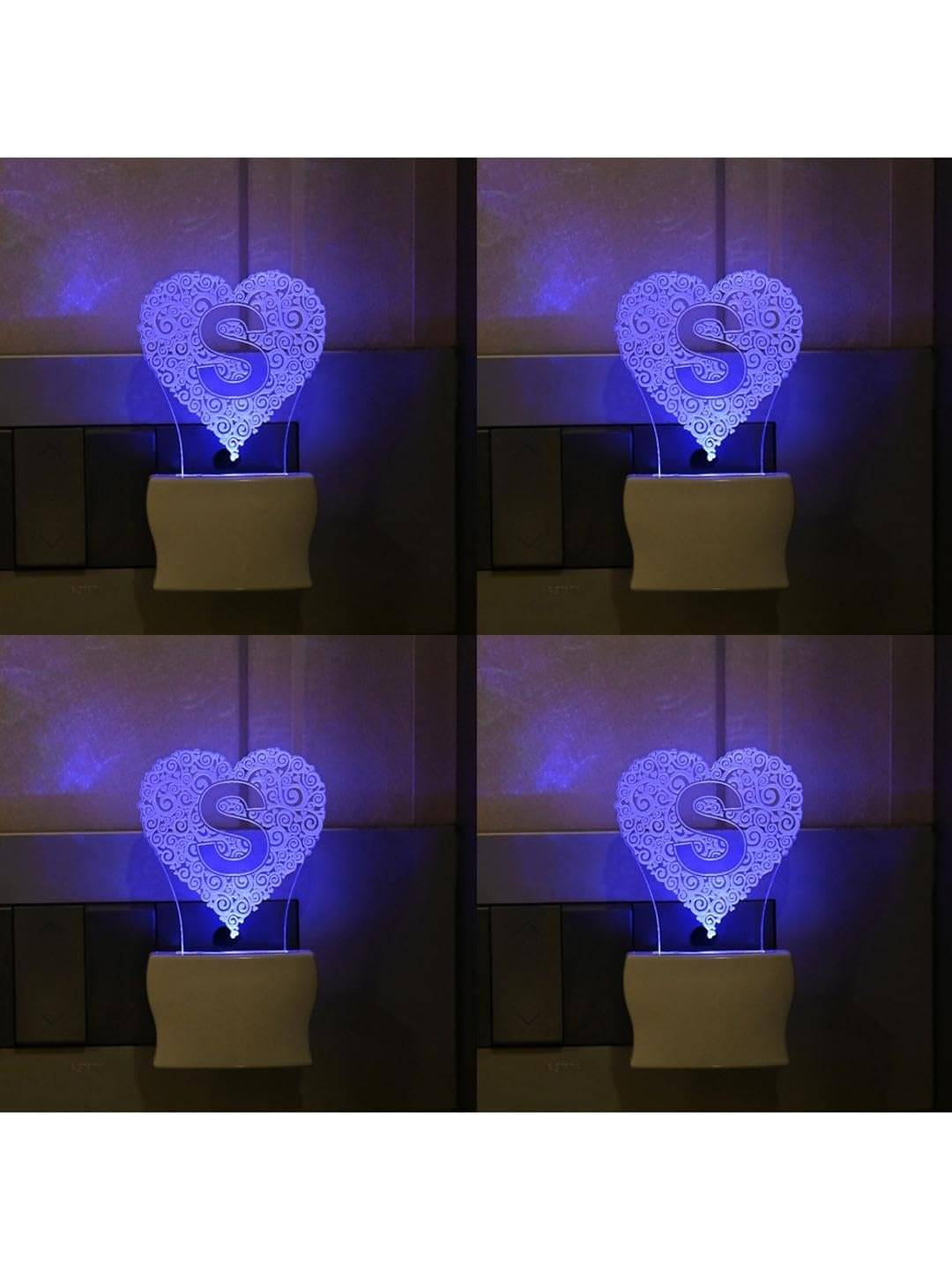1st Time Multicolor Night Lamp ( Pack of 4 ) 1st Time Multicolor Night Lamp ( Pack of 4 )