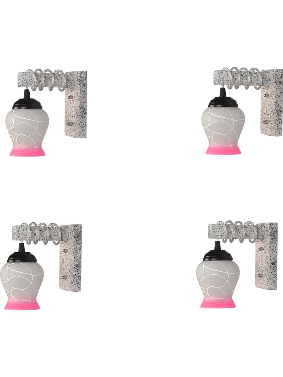 1st Time Multicolor Swing Arm Wall Light ( Pack of 4 ) 1st Time Multicolor Swing Arm Wall Light ( Pack of 4 )