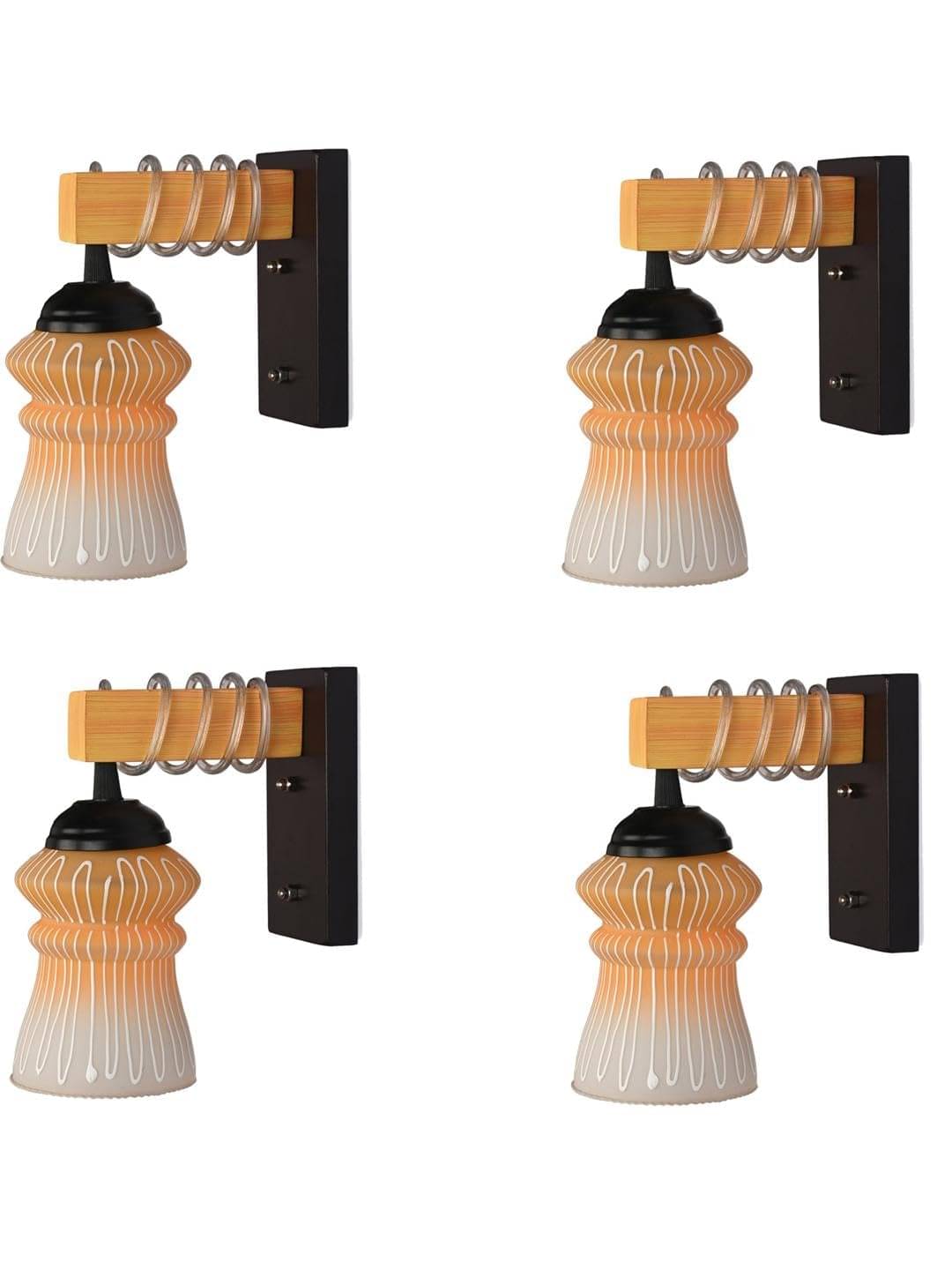 1st Time Multicolor Swing Arm Wall Light ( Pack of 4 ) 1st Time Multicolor Swing Arm Wall Light ( Pack of 4 )