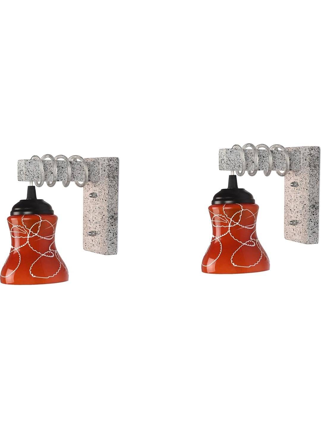     			1st Time Multicolor Swing Arm Wall Light ( Pack of 2 )