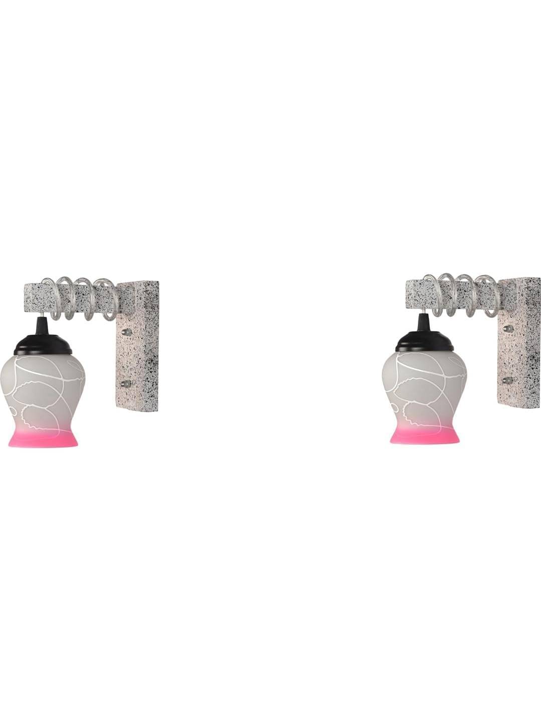     			1st Time Multicolor Swing Arm Wall Light ( Pack of 2 )