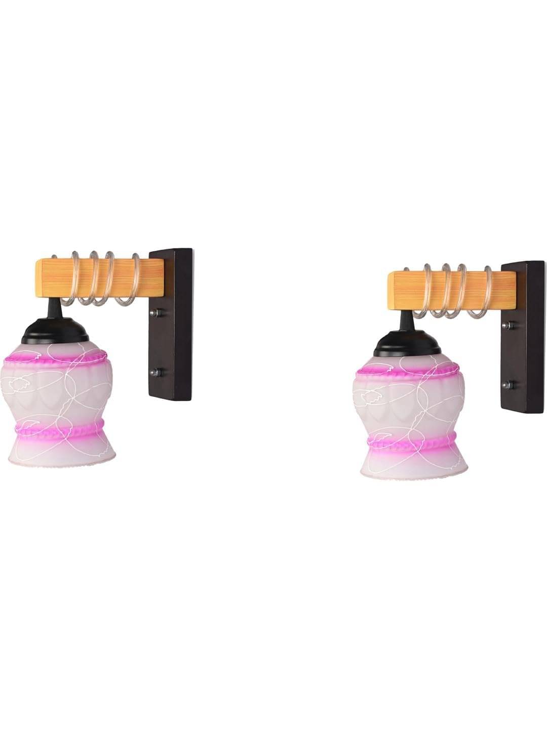 1st Time Multicolor Swing Arm Wall Light ( Pack of 2 ) 1st Time Multicolor Swing Arm Wall Light ( Pack of 2 )