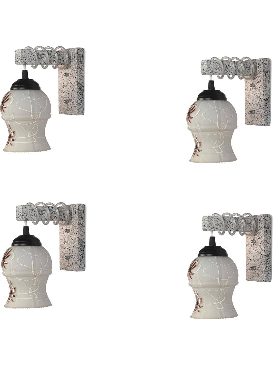    			1st Time Multicolor Swing Arm Wall Light ( Pack of 4 )