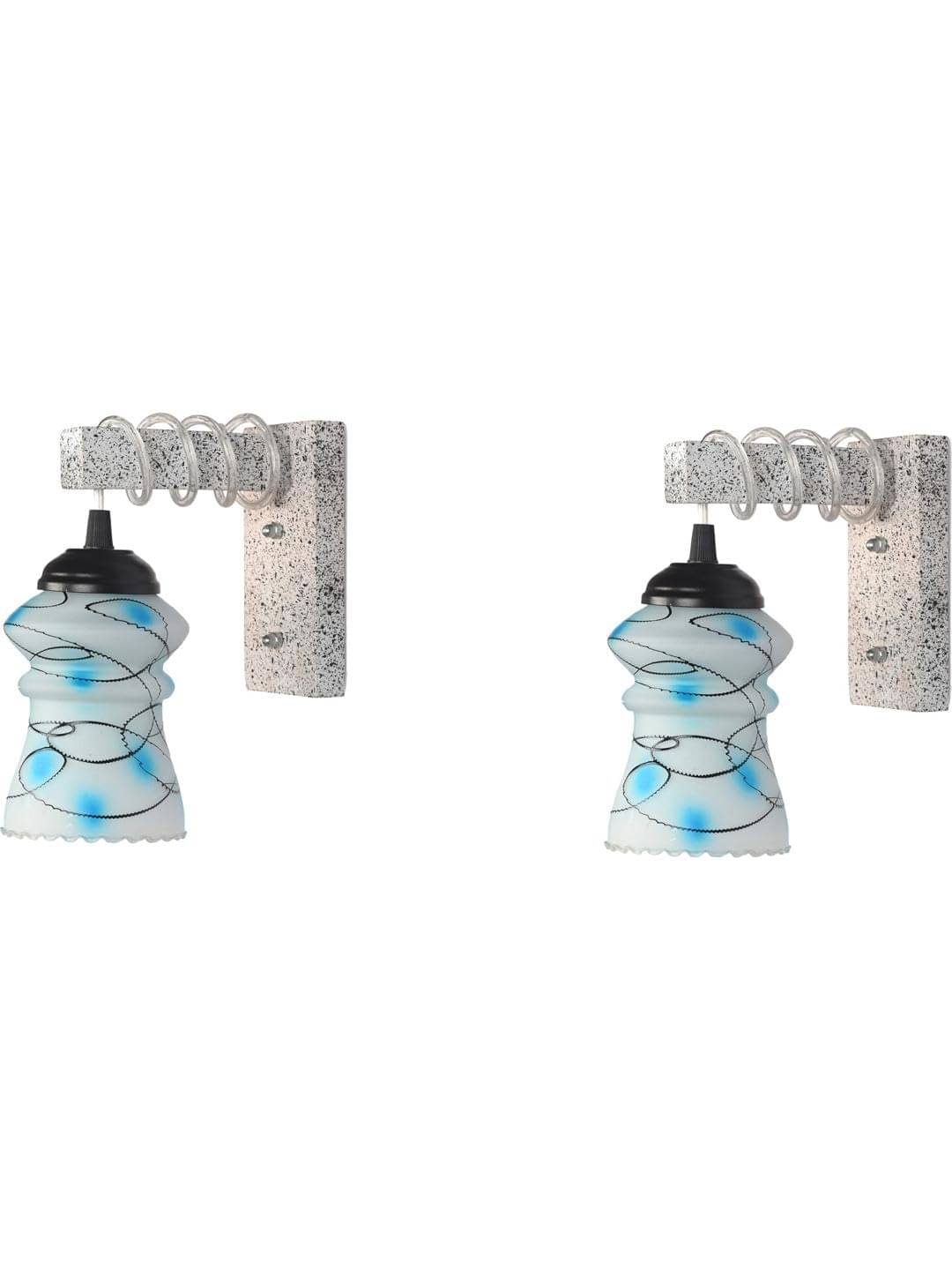     			1st Time Multicolor Swing Arm Wall Light ( Pack of 2 )
