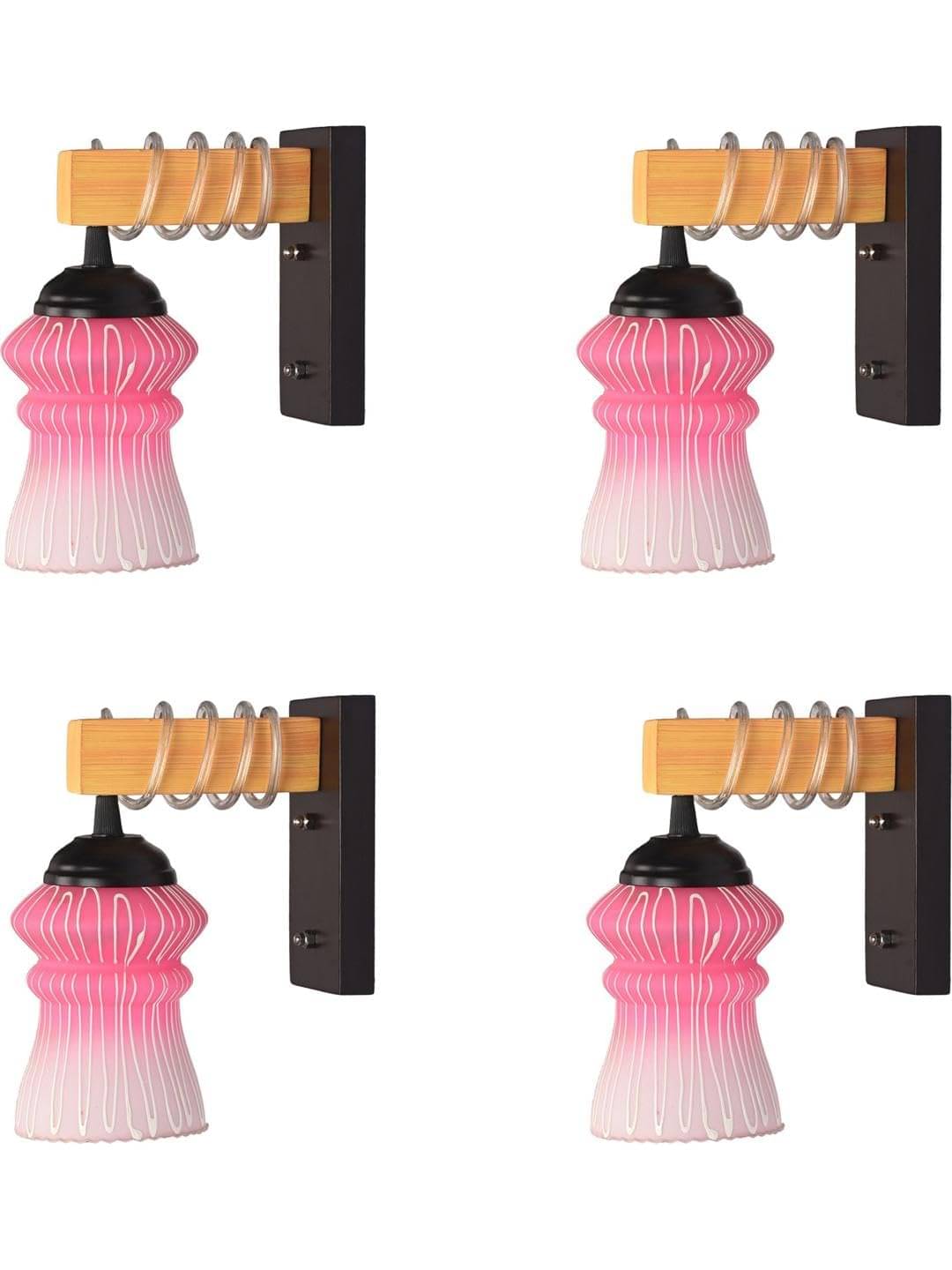 1st Time Multicolor Swing Arm Wall Light ( Pack of 4 ) 1st Time Multicolor Swing Arm Wall Light ( Pack of 4 )