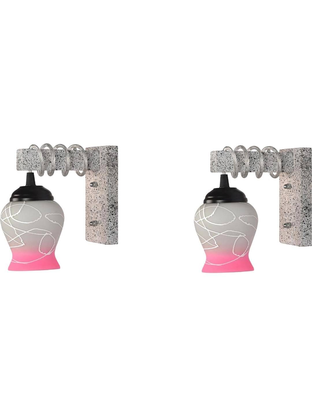 1st Time Multicolor Swing Arm Wall Light ( Pack of 2 ) 1st Time Multicolor Swing Arm Wall Light ( Pack of 2 )