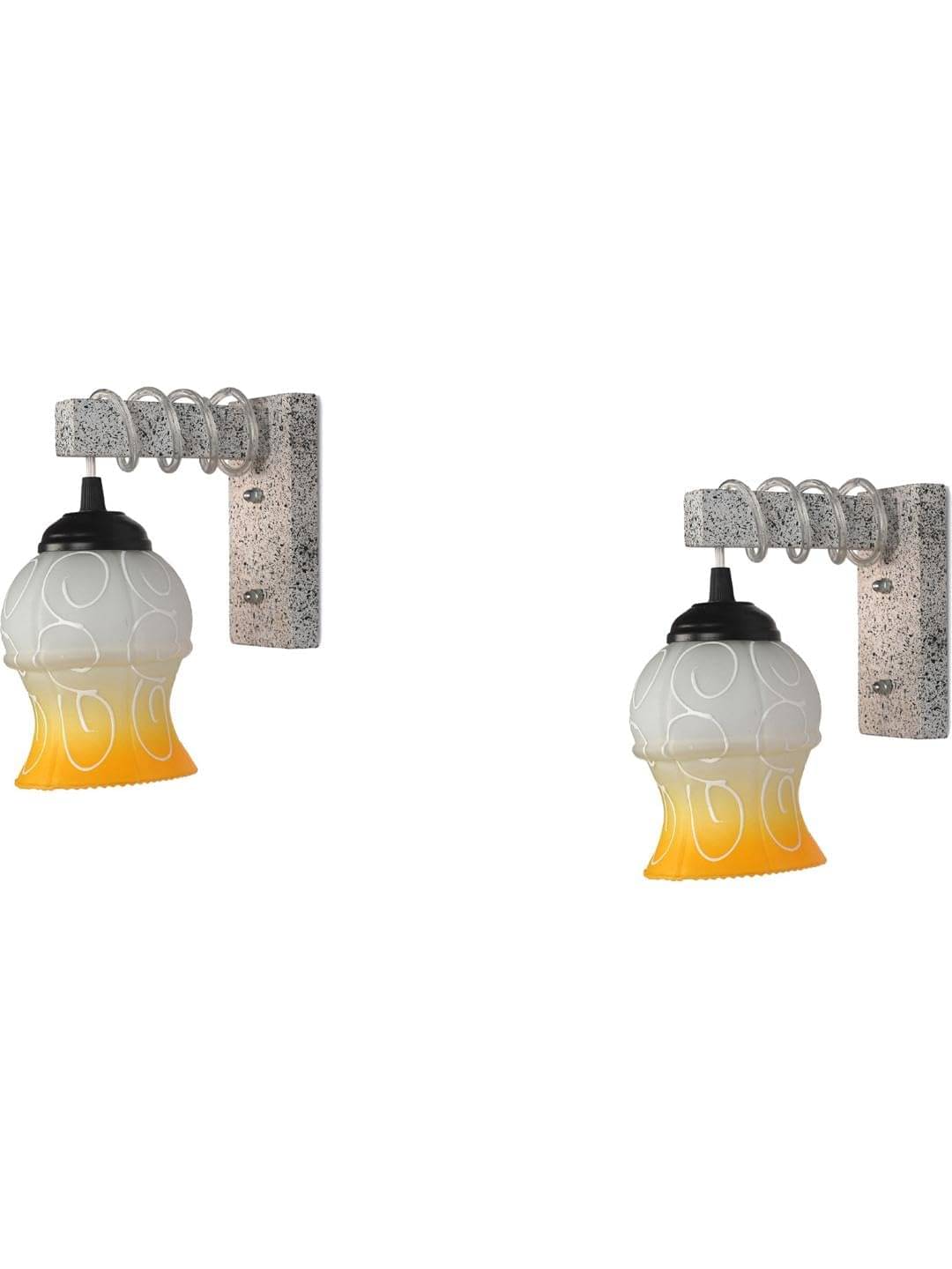     			1st Time Multicolor Swing Arm Wall Light ( Pack of 2 )