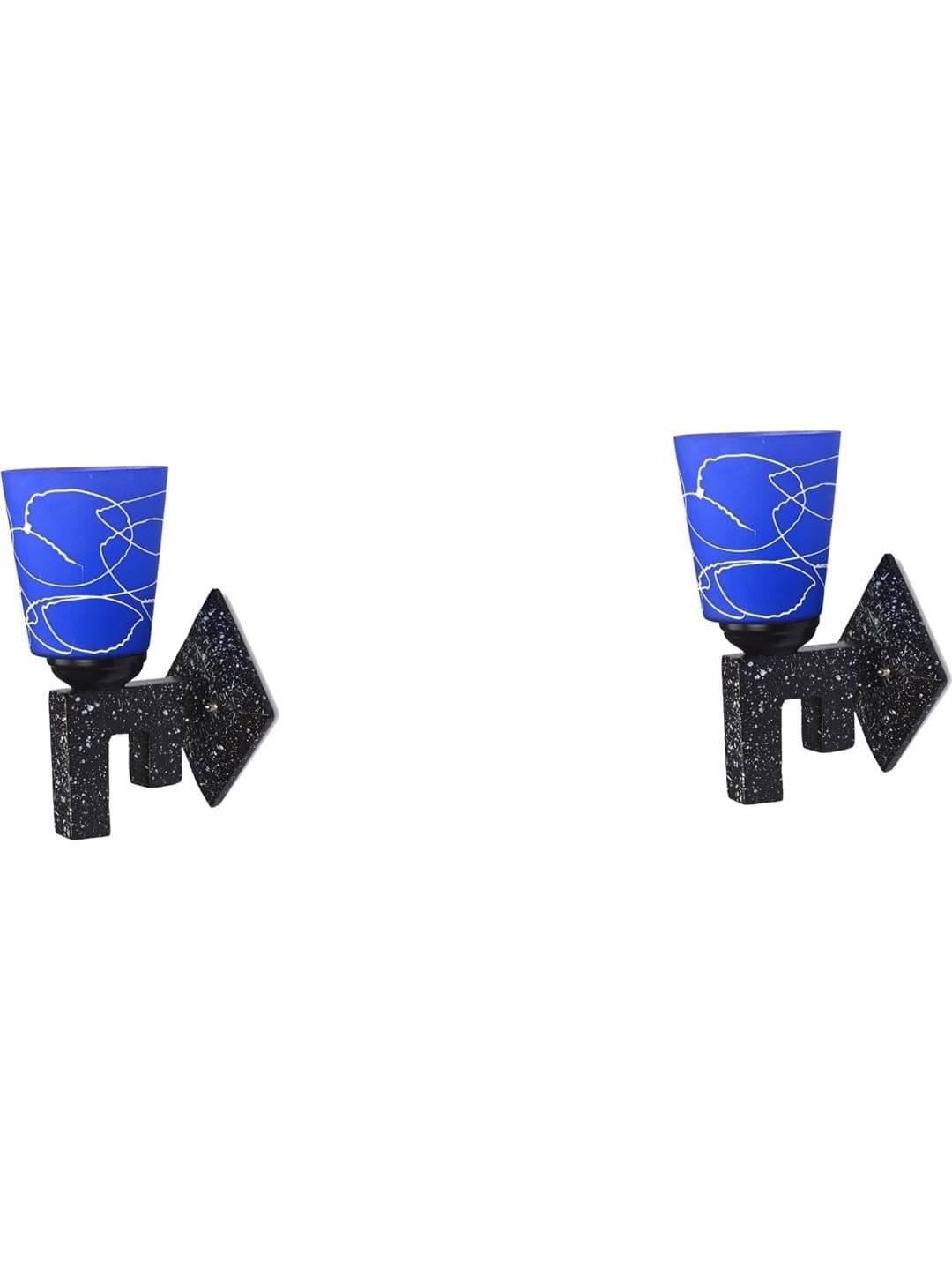     			1st Time Multicolor Up Light Wall Lamp ( Pack of 2 )