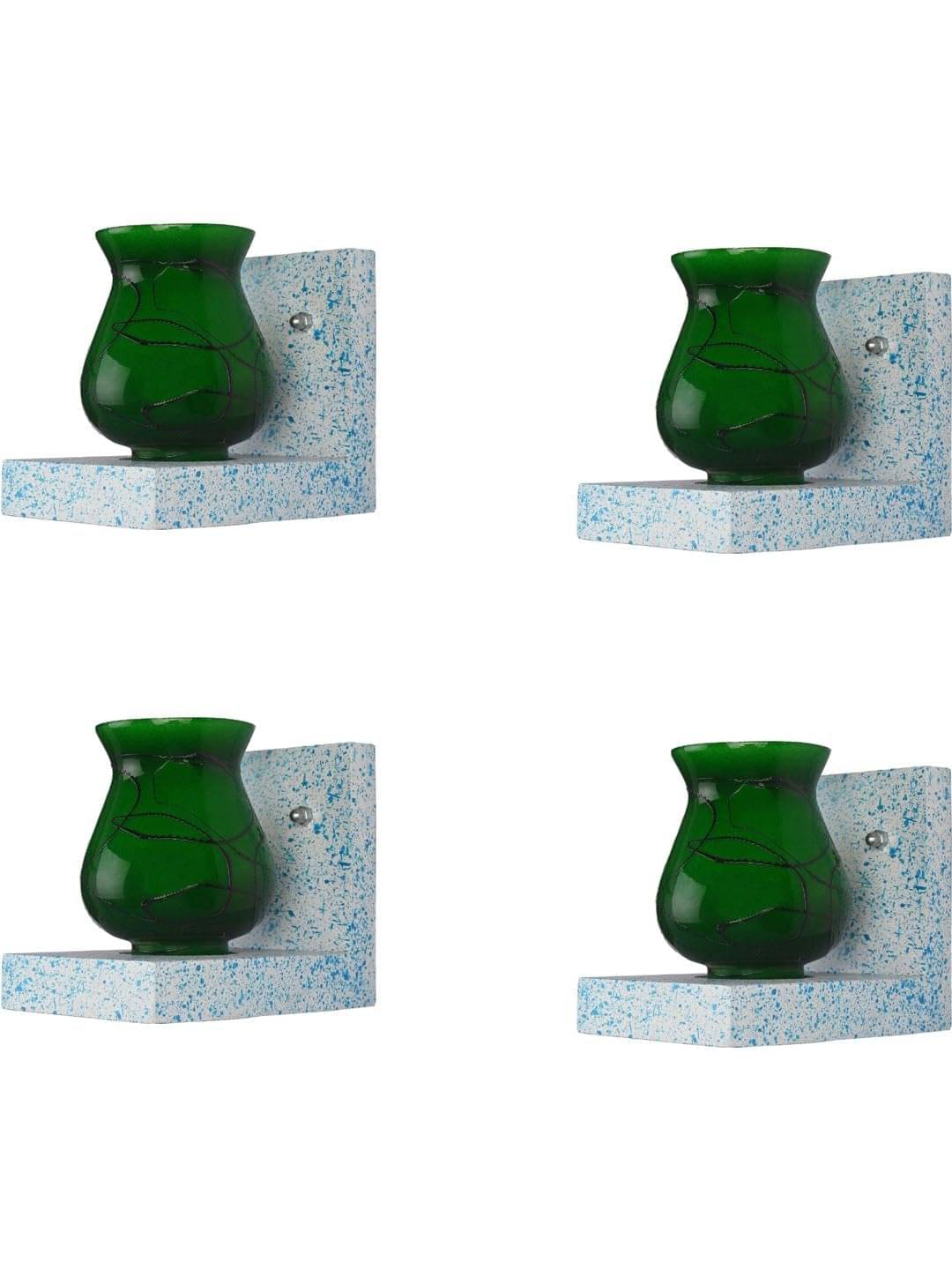     			1st Time Multicolor Wallchiere ( Pack of 4 )
