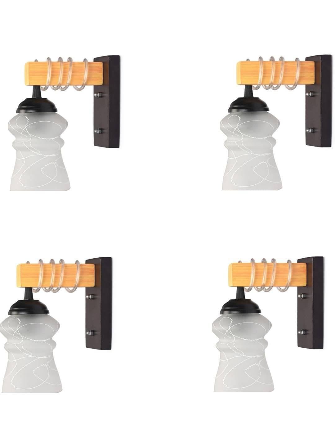 1st Time White Swing Arm Wall Light ( Pack of 4 )     			1st Time White Swing Arm Wall Light ( Pack of 4 )