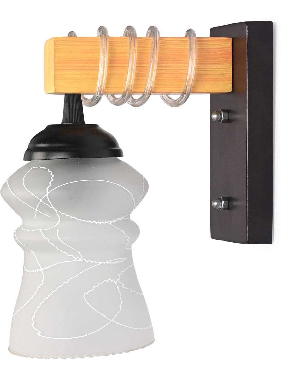     			1st Time White Swing Arm Wall Light ( Pack of 1 )