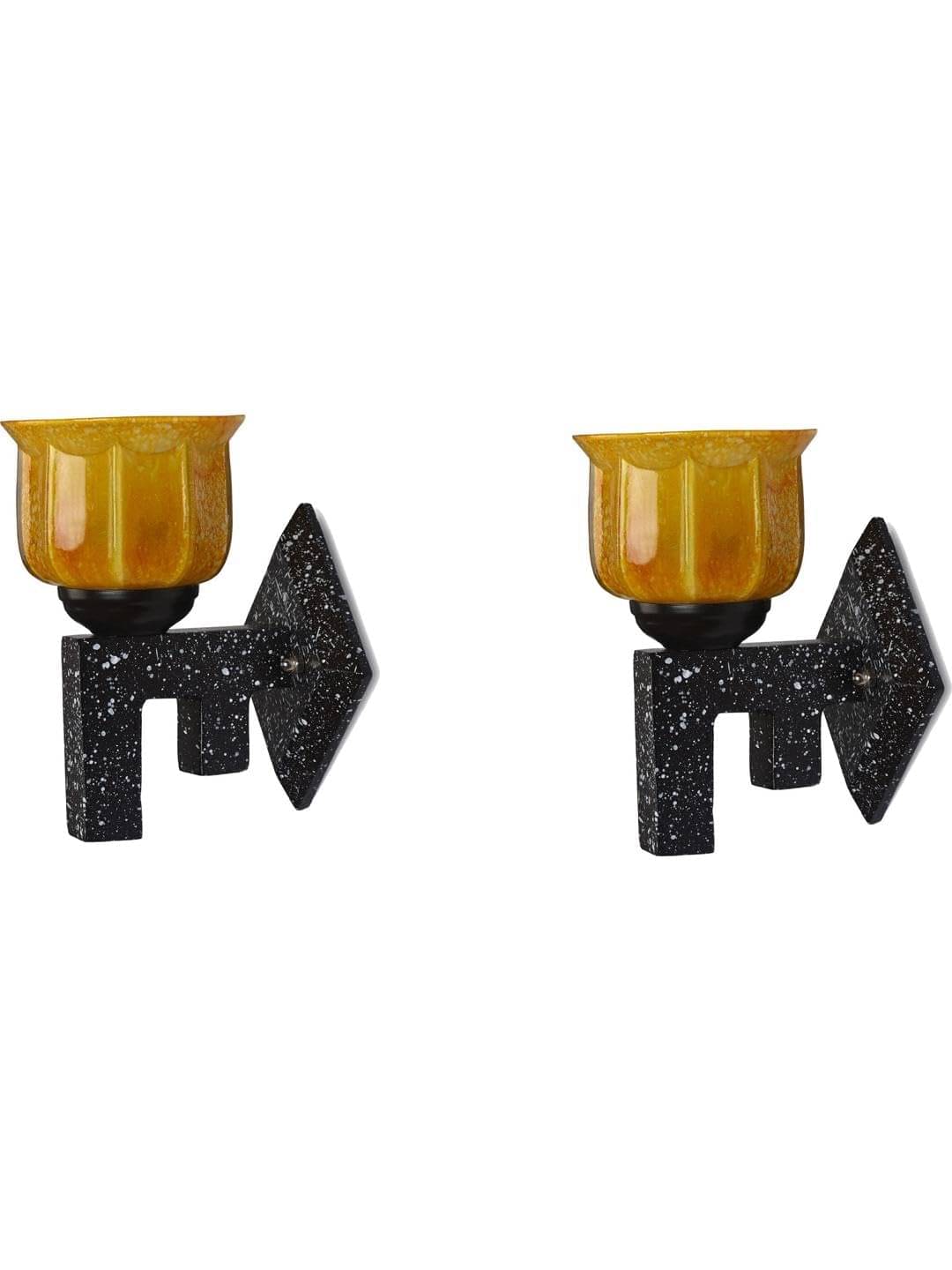 1st Time Yellow Up Light Wall Lamp ( Pack of 2 ) 1st Time Yellow Up Light Wall Lamp ( Pack of 2 )