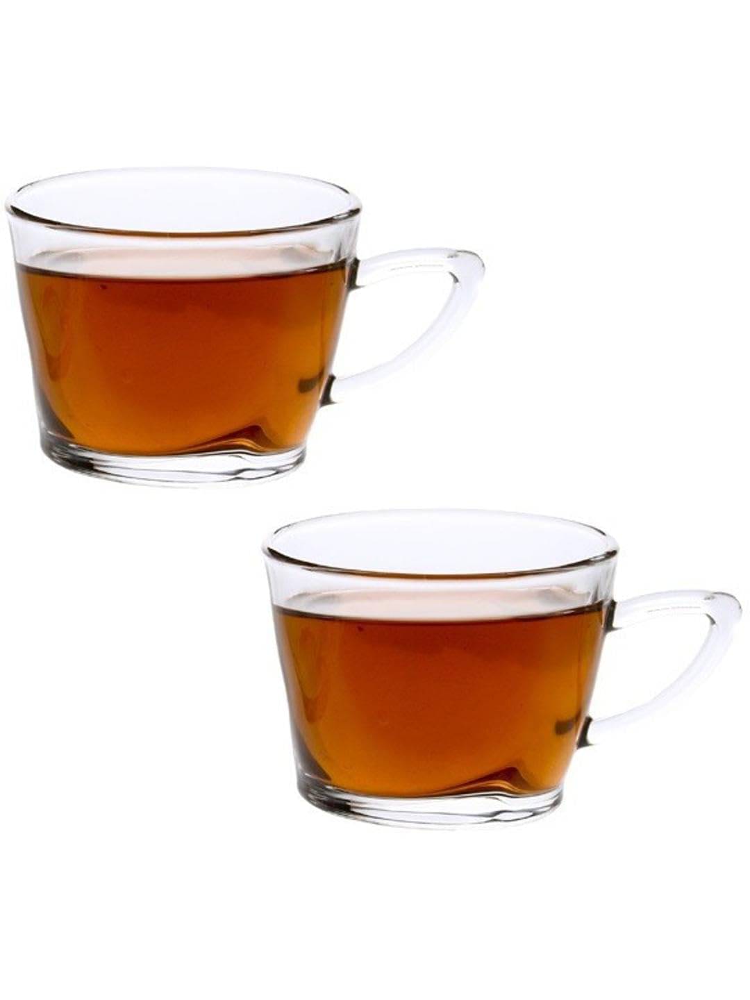     			AFAST Tea Coffee Cup Solid Glass Tea Cup 170 ml ( Pack of 2 )