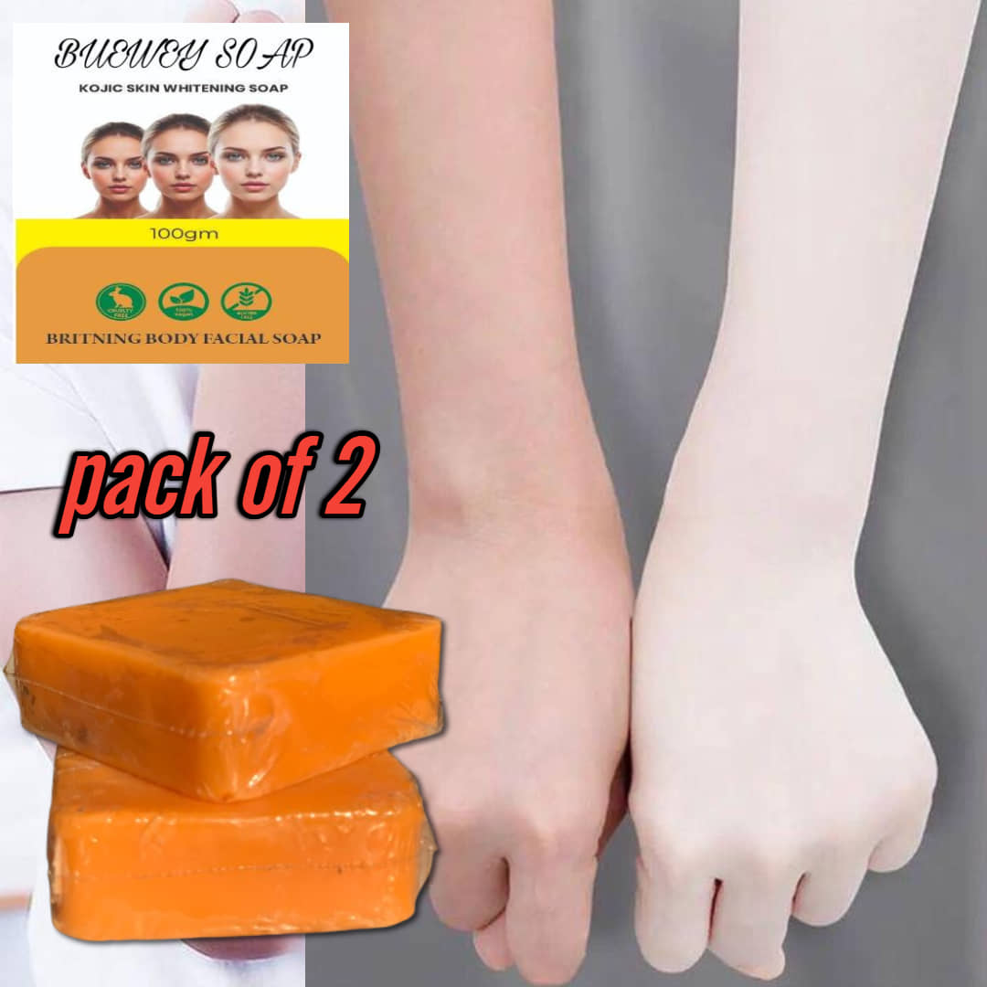 BUEWEY Beauty skincare sinche Body Soap Natural Soap for All Skin Type ( Pack of 2 )