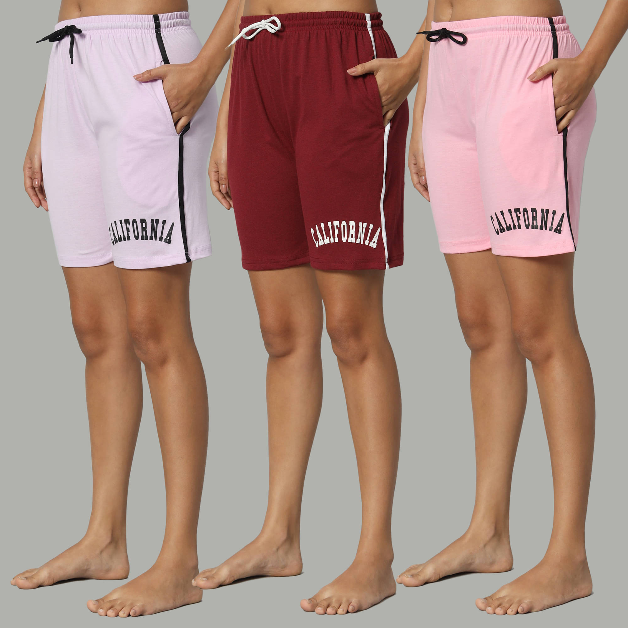     			DUCOHIVE Cotton Blend Bermuda - Multicolor 12 Pack of 3